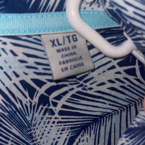 Tommy Bahama Men's 100% Silk Short Sleeve Shirt Tropical Shirt XL. Q - Picture 4 of 6